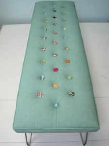 diamond tufted bench diamond tufted bench